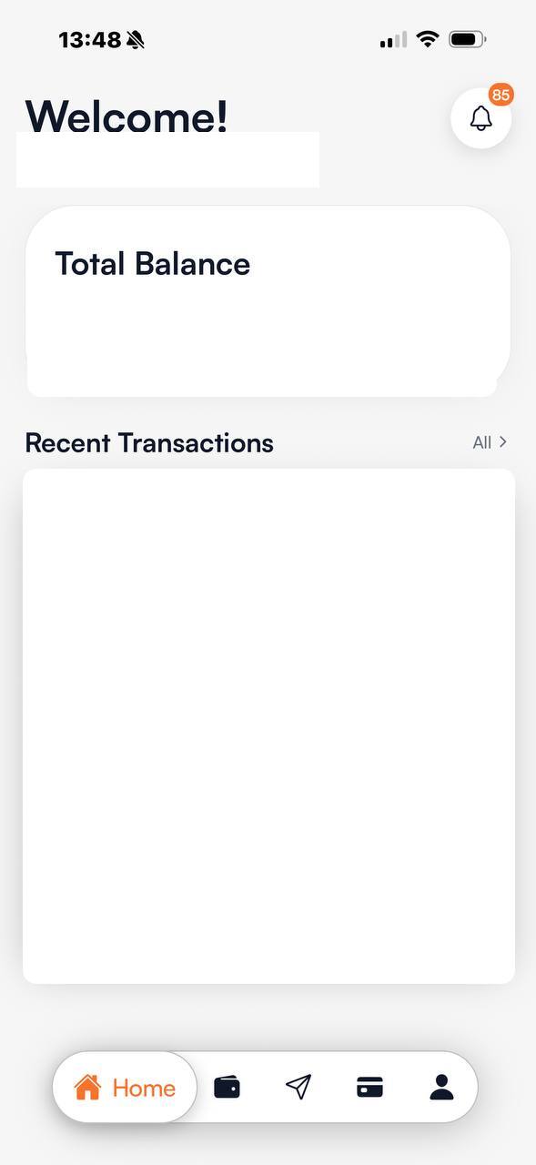 Startbereich der Utopia App