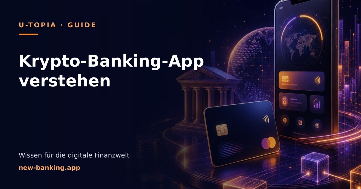Krypto-Banking-App: Krypto und Alltag sicher einordnen – Themenbild von U-topia