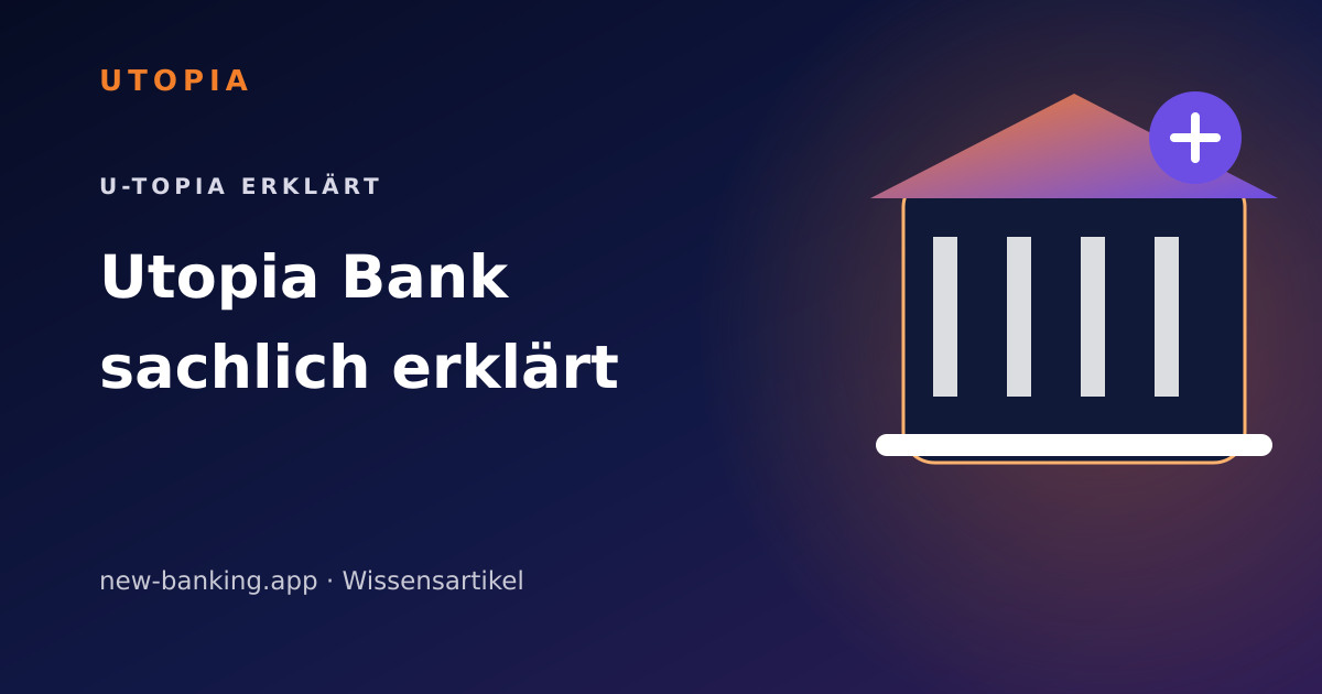 Utopia Bank: Was hinter U-topia und u.center steht – Themenbild von U-topia